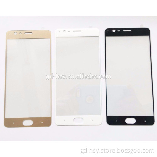 HUYSHE mobile accessories with wholesale price three layers FULL COVER tempered glass screen protector for ONEPLUS 3
